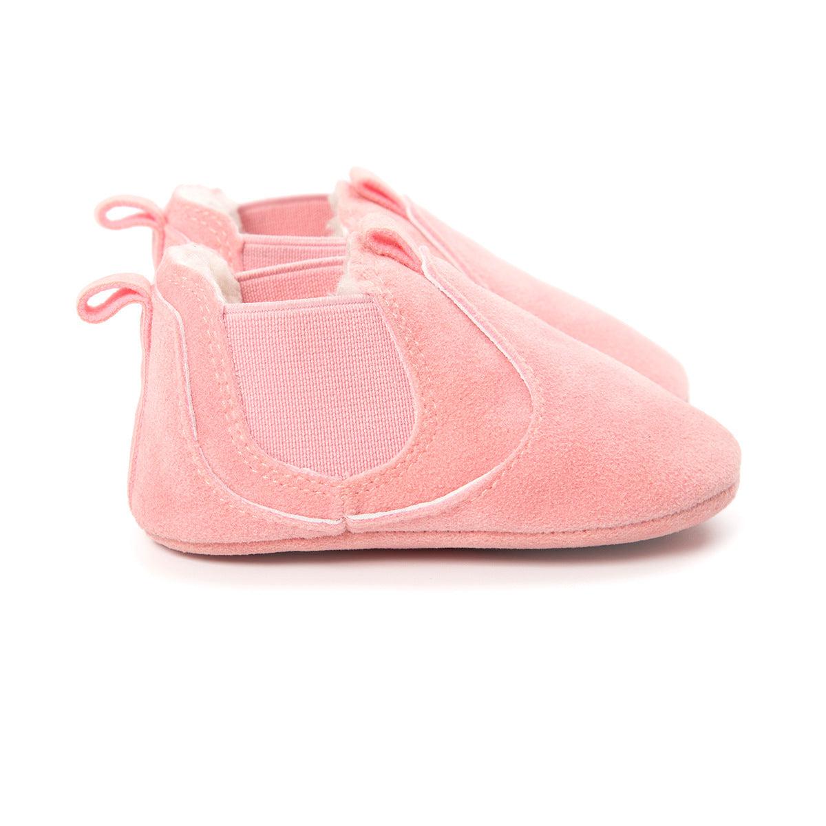 PU Leather Shoes Newborn Baby Walker Sneakers Shoes - Almoni Express