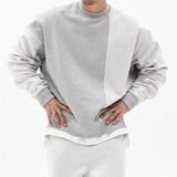 Pullover Round Neck Sweater Loose Men Clothes - AL MONI EXPRESS