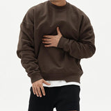 Pullover Round Neck Sweater Loose Men Clothes - AL MONI EXPRESS