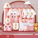 Pure Cotton Baby Clothes Set Gift Box - Almoni Express