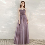 Purple Host Star Sky Toast Dress Shoulder To Shoulder - Almoni Express