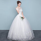 Qidi wedding dress shoulder wedding dress - Almoni Express