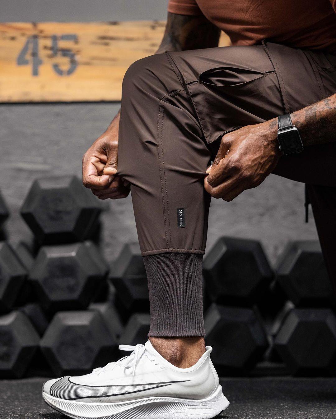 Quick-drying Stretch-beam Running Training Pants - Almoni Express