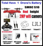 Sales Promotion WiFi 2MP Camera With S10 SMRC FPV Quadcopter Drone Helicopter UAV Micro Remote Control Toy RACER KIT Aircraft - Almoni Express