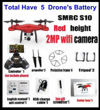 Sales Promotion WiFi 2MP Camera With S10 SMRC FPV Quadcopter Drone Helicopter UAV Micro Remote Control Toy RACER KIT Aircraft - Almoni Express