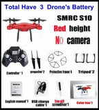 Sales Promotion WiFi 2MP Camera With S10 SMRC FPV Quadcopter Drone Helicopter UAV Micro Remote Control Toy RACER KIT Aircraft - Almoni Express