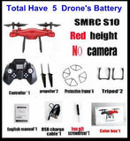 Sales Promotion WiFi 2MP Camera With S10 SMRC FPV Quadcopter Drone Helicopter UAV Micro Remote Control Toy RACER KIT Aircraft - Almoni Express