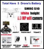 Sales Promotion WiFi 2MP Camera With S10 SMRC FPV Quadcopter Drone Helicopter UAV Micro Remote Control Toy RACER KIT Aircraft - Almoni Express