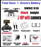 Sales Promotion WiFi 2MP Camera With S10 SMRC FPV Quadcopter Drone Helicopter UAV Micro Remote Control Toy RACER KIT Aircraft - Almoni Express