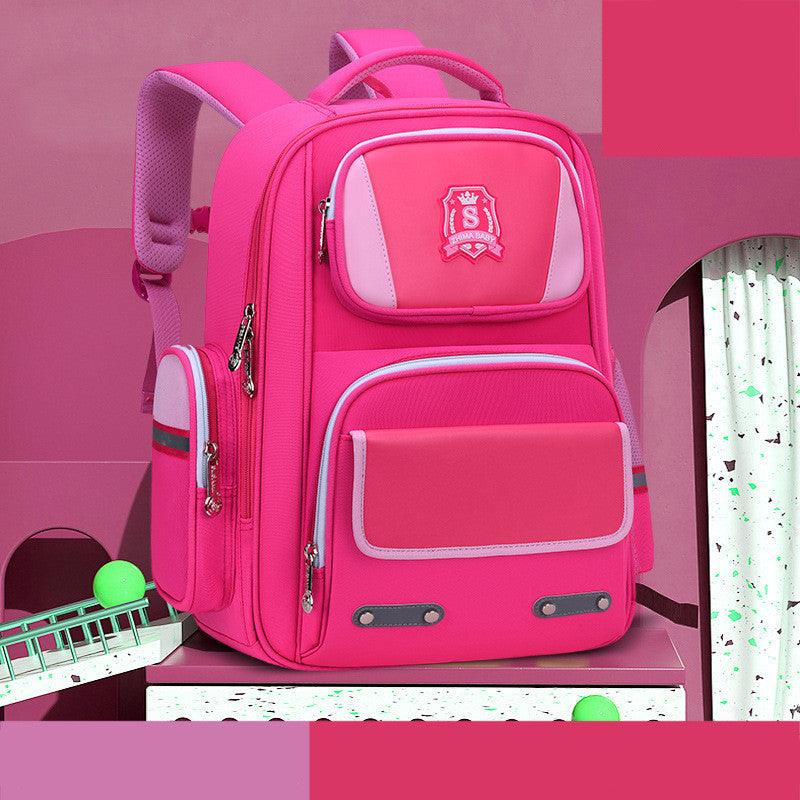 Schoolbags For Primary And Middle School Students, Grade Lightweight, Boys' Backpacks, Children's Schoolbags - Almoni Express