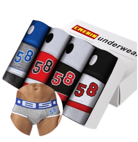 Seamless Box Panties Men Underwear Elastic Trunks Boxer - Almoni Express