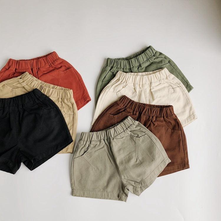 Seven-color candy color shorts - Almoni Express