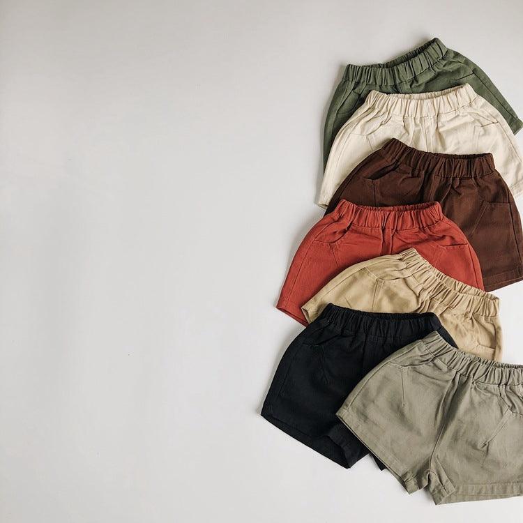 Seven-color candy color shorts - Almoni Express