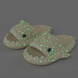 Shark Slippers With Starry Night Light Design Bathroom Slippers Couple House Shoes For Women - AL MONI EXPRESS