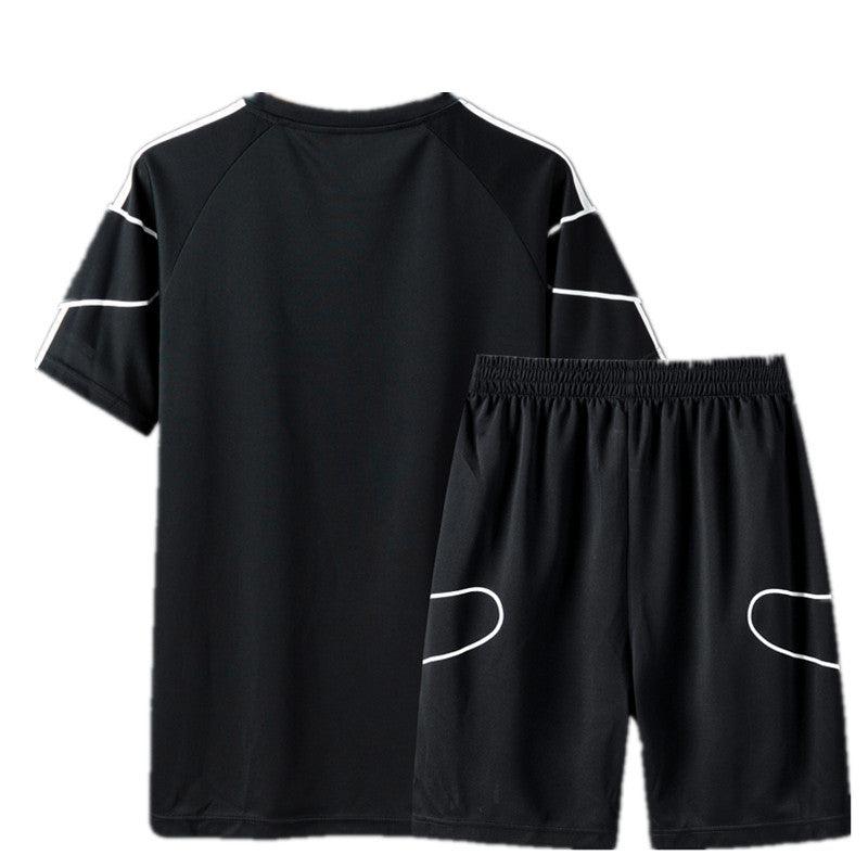 Short sleeved sportswear shorts suit - Almoni Express