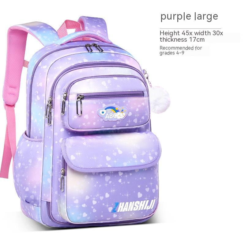 Side Opening Cute Relieve Pressure Children's Backpack - Almoni Express