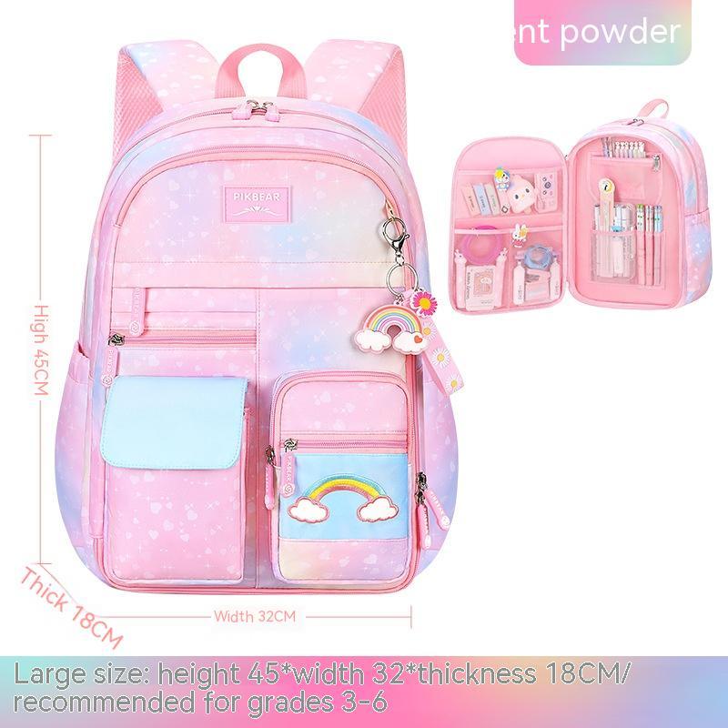 Side Opening Cute Relieve Pressure Children's Backpack - Almoni Express