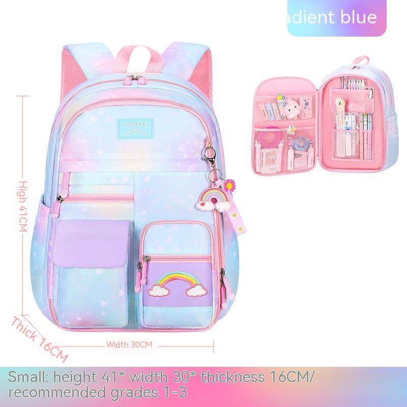 Side Opening Cute Relieve Pressure Children's Backpack - Almoni Express