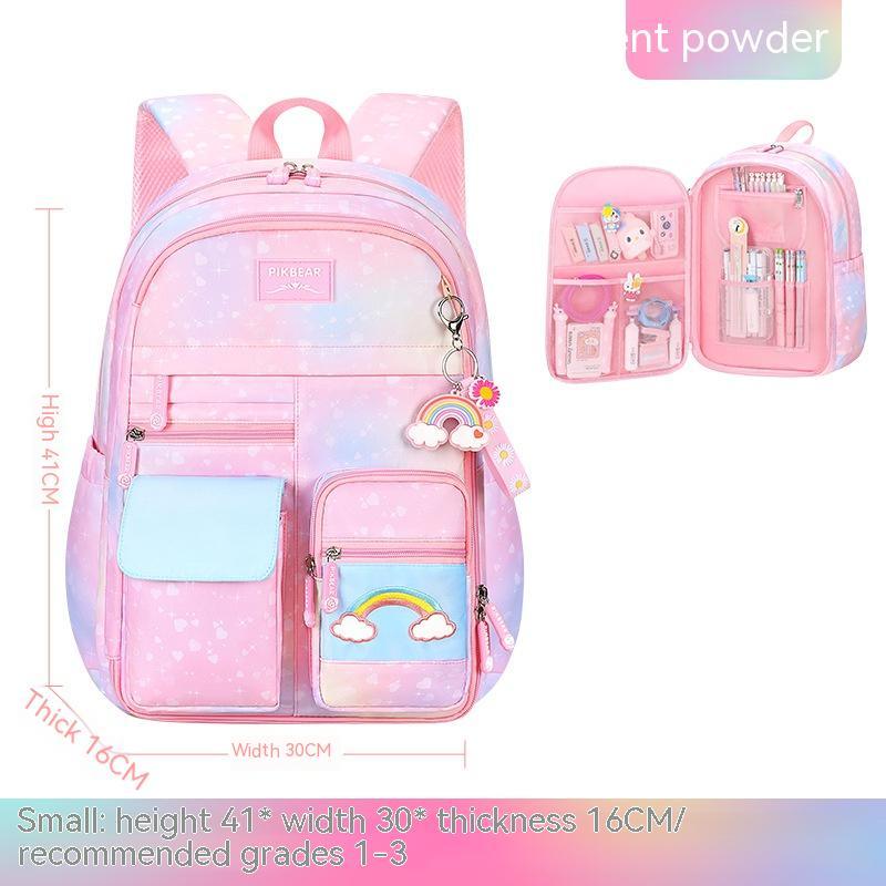 Side Opening Cute Relieve Pressure Children's Backpack - Almoni Express