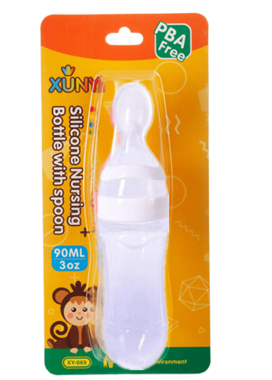 Silicone Training Rice Spoon, Infant Cereal Food Supplement, Safe Feeder - Almoni Express