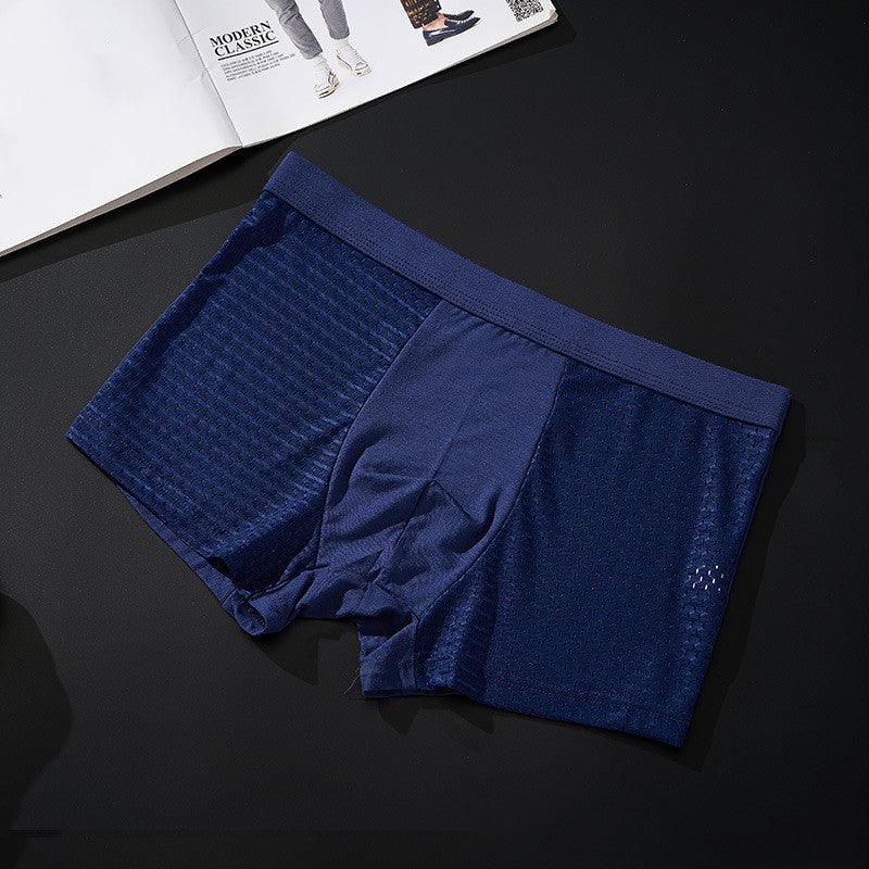 Silky mesh boxer briefs - Almoni Express