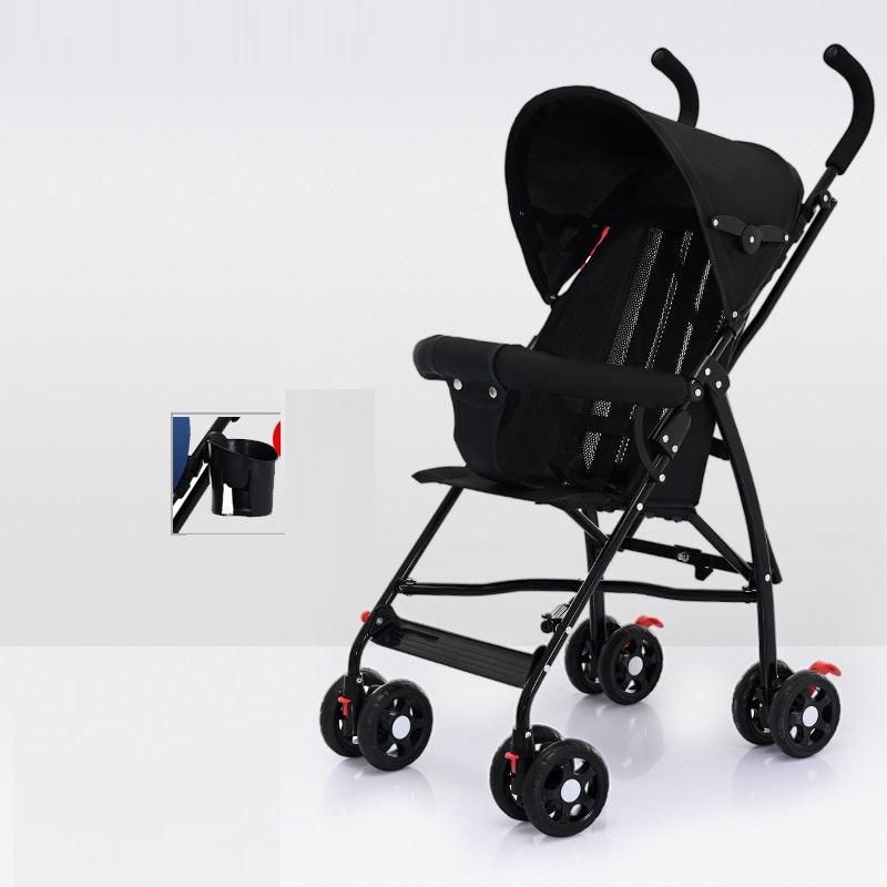 Sit And Lie Down Baby Portable Folding Simple Trolley - Almoni Express