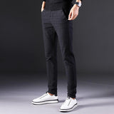 Slim straight trousers men - Almoni Express