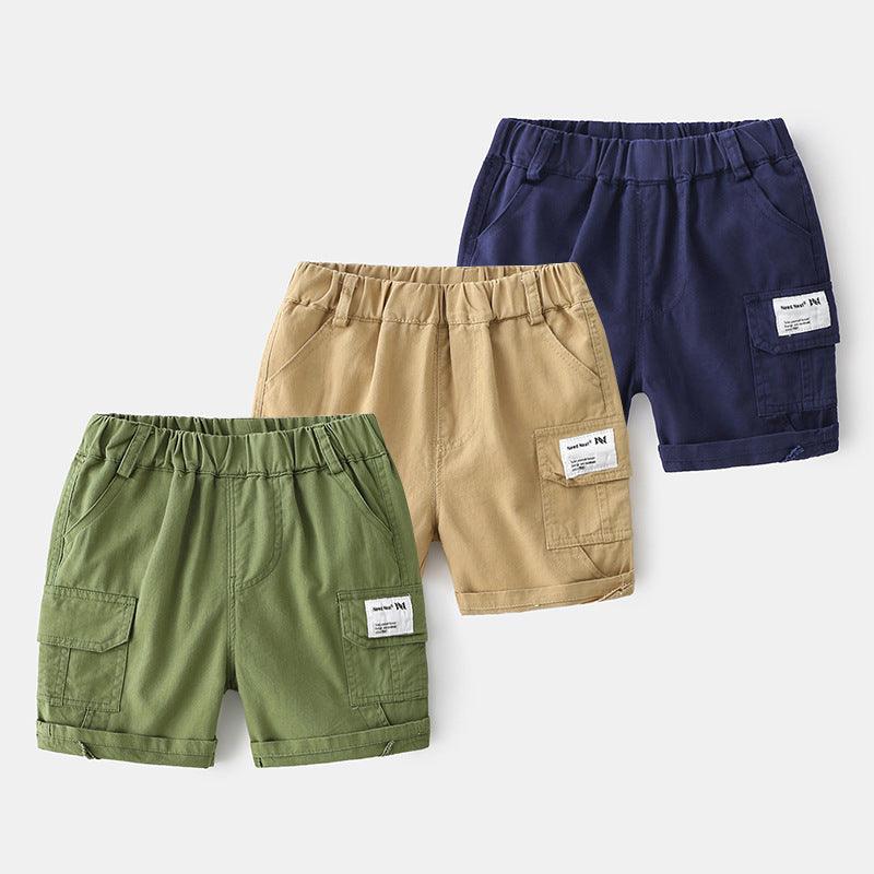 Small And Medium-Sized Children Wear Shorts, Baby Five-Point Pants, Summer Tide Pants - Almoni Express