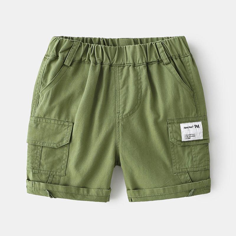 Small And Medium-Sized Children Wear Shorts, Baby Five-Point Pants, Summer Tide Pants - Almoni Express