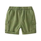 Small And Medium-Sized Children Wear Shorts, Baby Five-Point Pants, Summer Tide Pants - Almoni Express