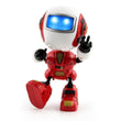 Smart Mini Alloy Robot Induction Light And Music Spaceman Toy - Almoni Express