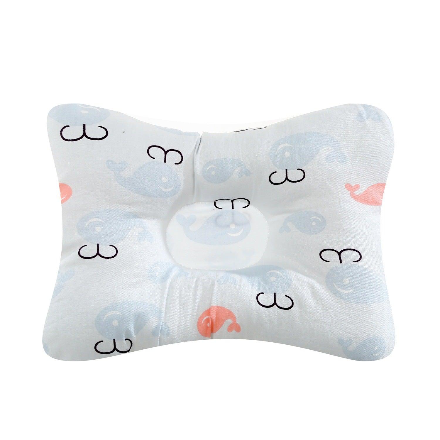 Soft Cotton Shaping Kids Pillow Travel Neck Pillow Toddler Baby Kids Sleep Pillow - Almoni Express