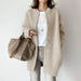 Beige Apricot Knitted Material