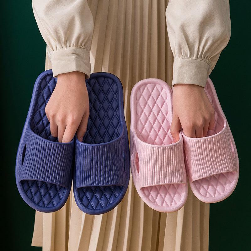 Soft Slippers Bathroom Slippers EVA Non-slip Home Shoes Garden Slides - AL MONI EXPRESS