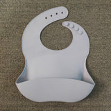 Soft Waterproof Silicone Baby Bib with Food Catcher, Baby Silicone Bib - Almoni Express