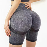 Soft Workout Yoga Athletic Shorts Summer High Waist Fitness Legging Shorts - AL MONI EXPRESS