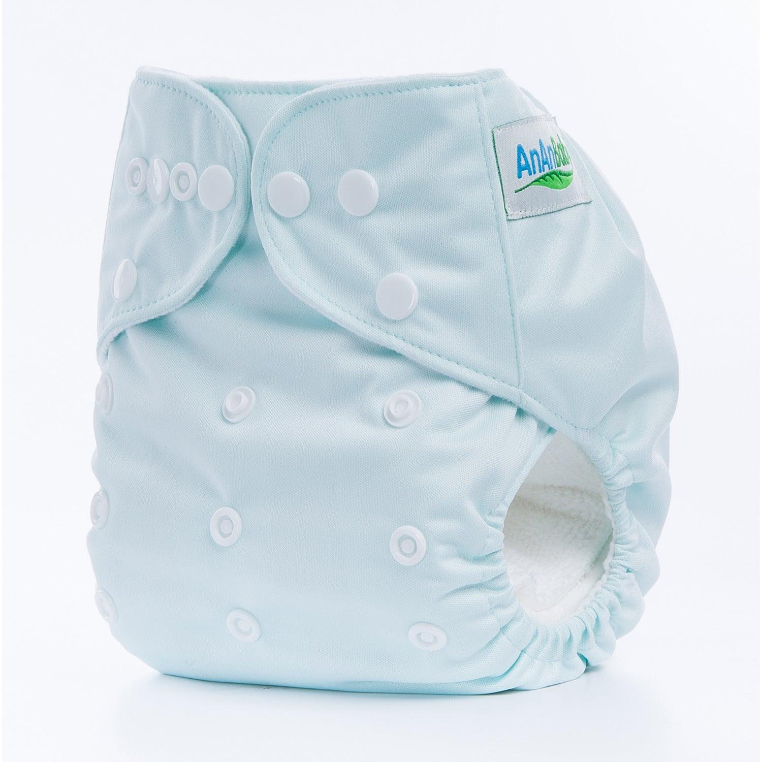 Solid color leak-proof baby diaper pants - Almoni Express