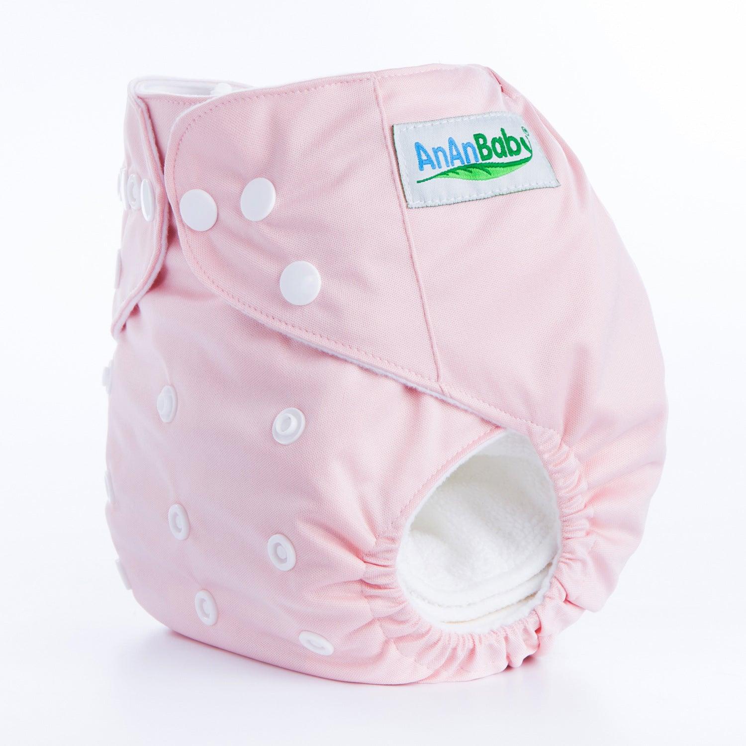 Solid color leak-proof baby diaper pants - Almoni Express