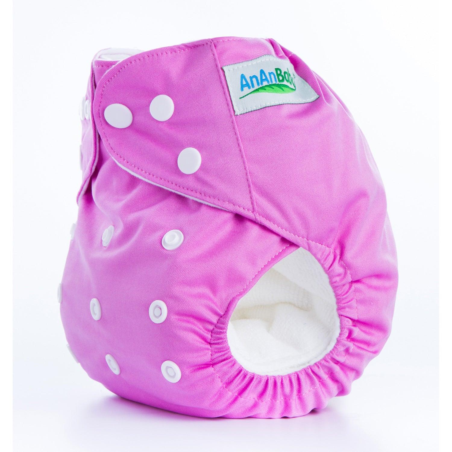 Solid color leak-proof baby diaper pants - Almoni Express