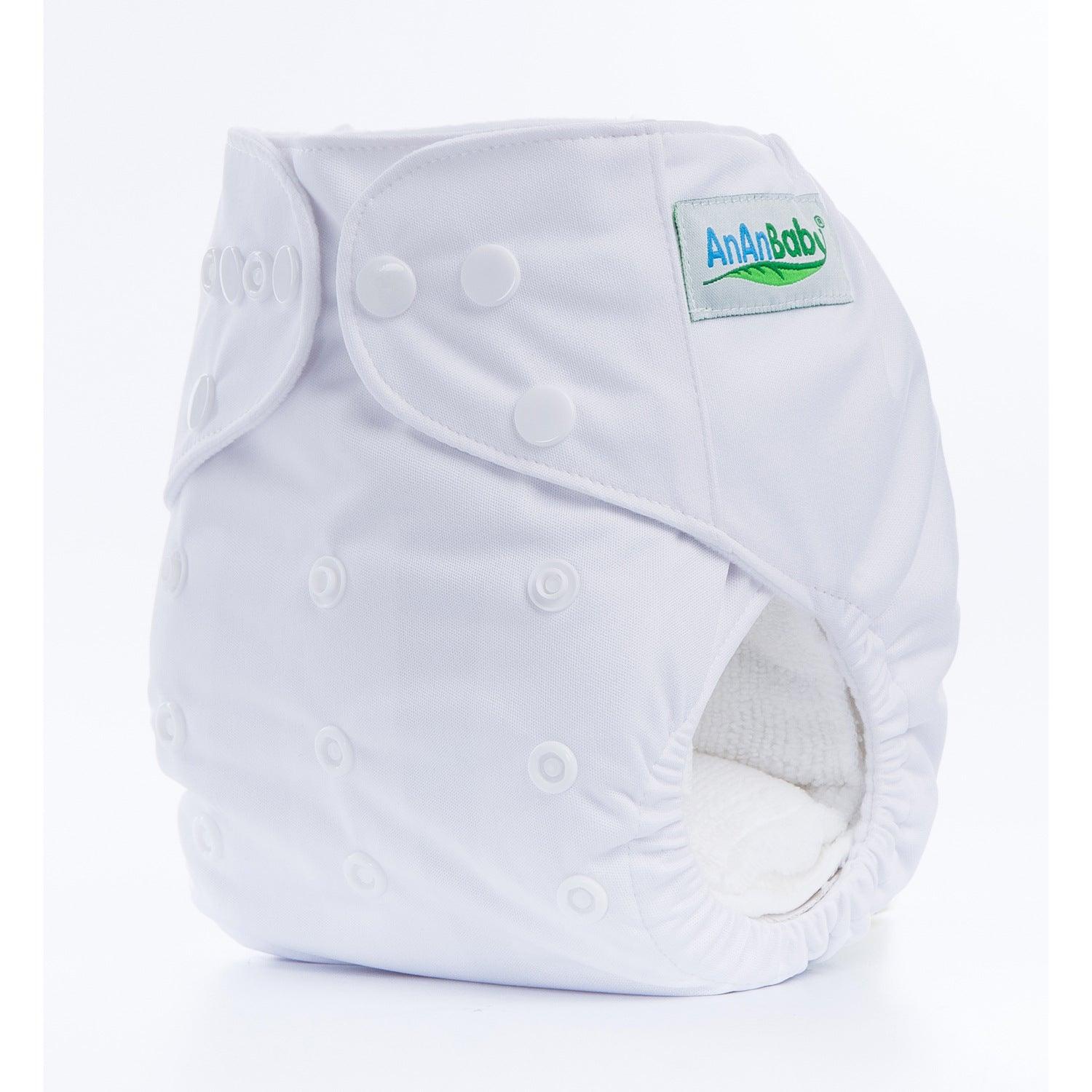 Solid color leak-proof baby diaper pants - Almoni Express