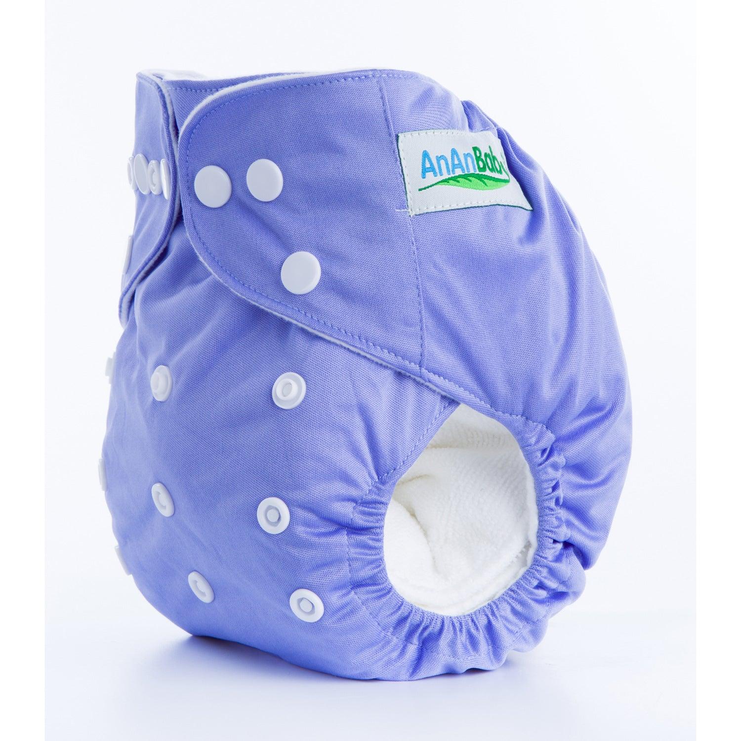 Solid color leak-proof baby diaper pants - Almoni Express