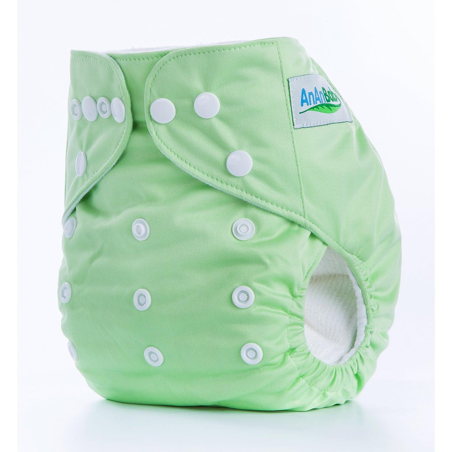 Solid color leak-proof baby diaper pants - Almoni Express