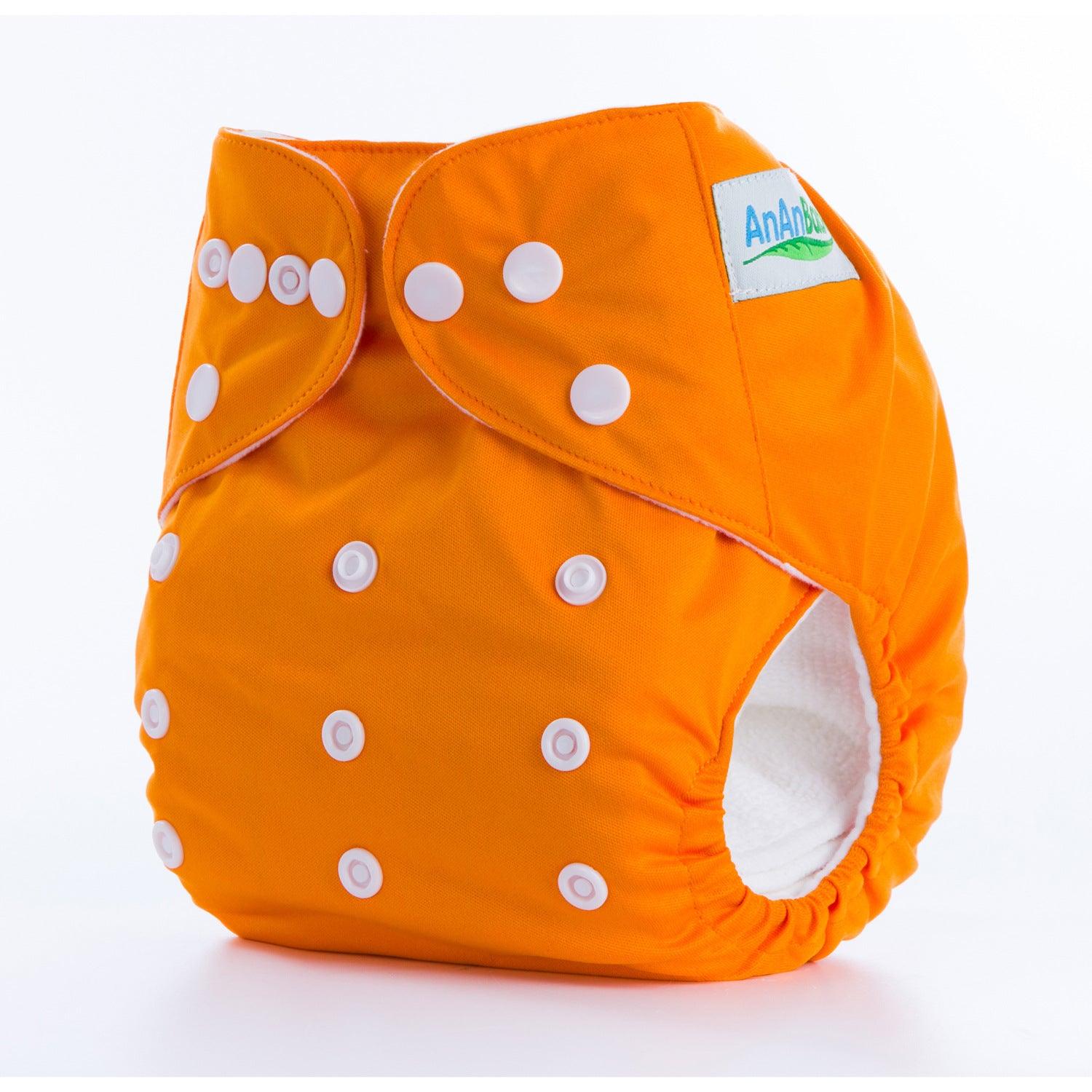 Solid color leak-proof baby diaper pants - Almoni Express