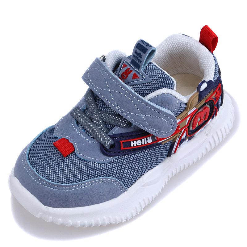 Solid-soled health net shoes for kids functional shoes - Almoni Express