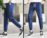 Sports pants, men's overalls, men's casual pants, Harlan nine pants, men's pants - Almoni Express