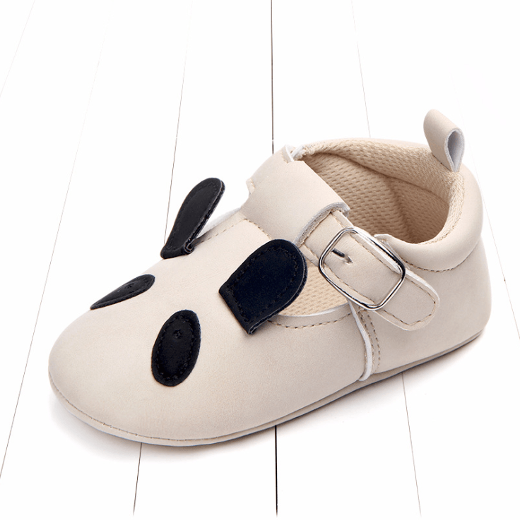 Spring and autumn cartoon animal baby shoes matte leather non-slip soft bottom baby shoes wholesale 0884 - Almoni Express