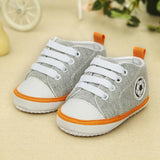 Spring And Autumn New Baby Canvas Shoes Non-Slip - Almoni Express