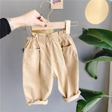 Spring Harem Pants Casual Cotton Pants - Almoni Express