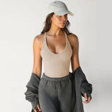 Spring Knitted Vest Sexy Slim Top Womens Clothing - AL MONI EXPRESS