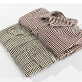 Spring Summer New Casual Plaid Shirt For Men - AL MONI EXPRESS